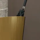 Portaombrelli in Lamiera Verniciata Oro e Bronzo Made in Italy - Azalea Viadurini