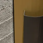 Portaombrelli in Lamiera Verniciata Oro e Bronzo Made in Italy - Azalea Viadurini