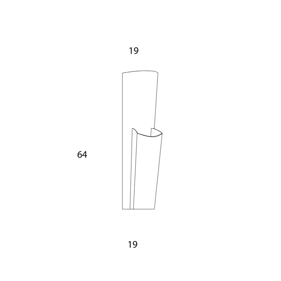 Portaombrelli in Lamiera Verniciata Oro e Bronzo Made in Italy - Azalea Viadurini