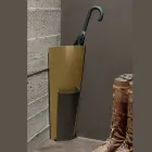 Portaombrelli in Lamiera Verniciata Oro e Bronzo Made in Italy - Azalea Viadurini