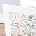 Portariviste da Terra di Design in Legno Colorato Moderno con Decori - Dubai Viadurini