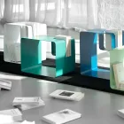 Portariviste da Terra in Metallo Colorato Alta Qualità Made in Italy - Imane Viadurini