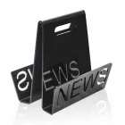 Portariviste di Design in Plexiglass Nero o Trasparente Made in Italy – Omar Viadurini