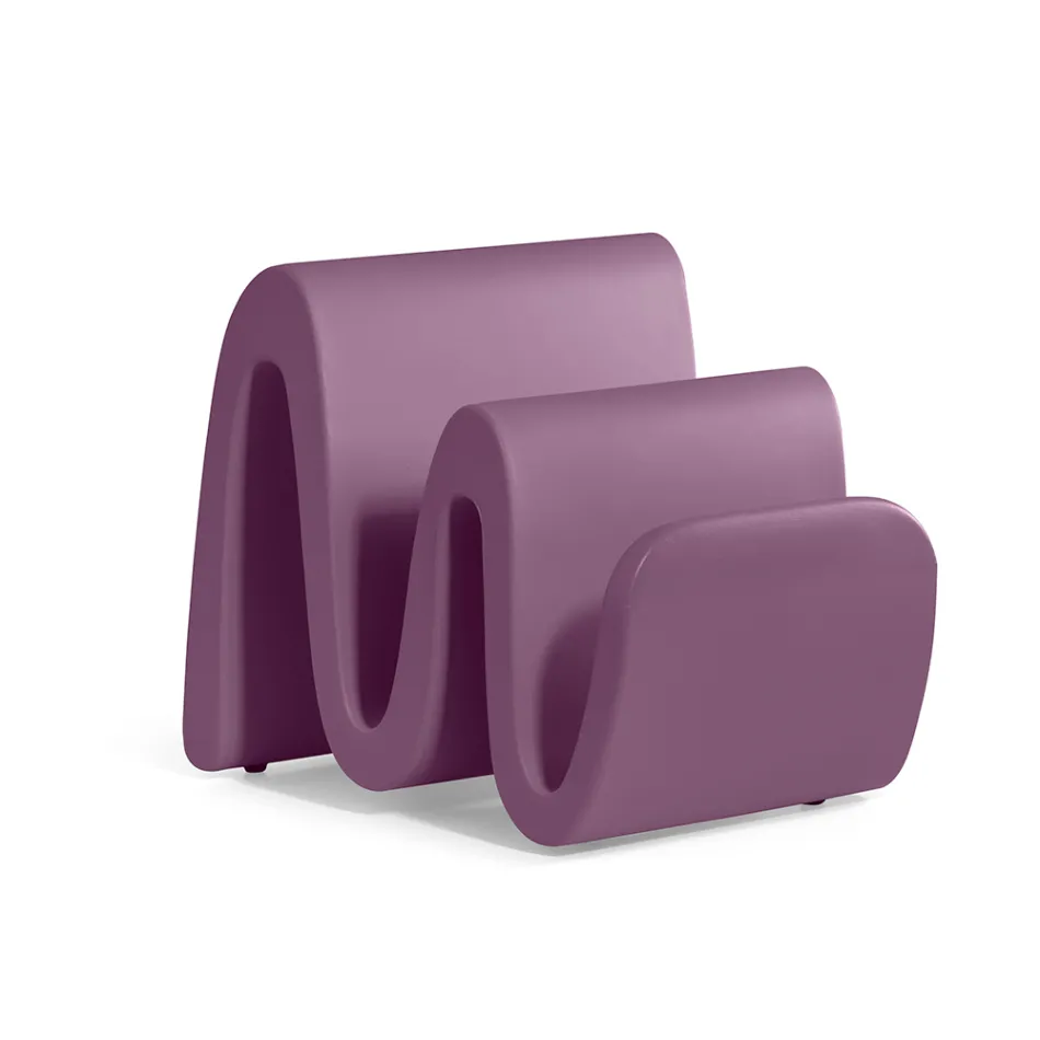 Portariviste in Polietilene Colorato Moderno Realizzato in Italia - Munoz Viadurini