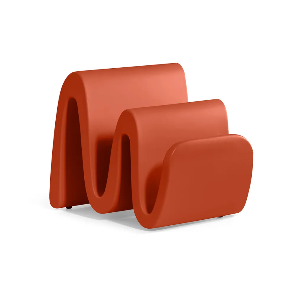 Portariviste in Polietilene Colorato Moderno Realizzato in Italia - Munoz Viadurini