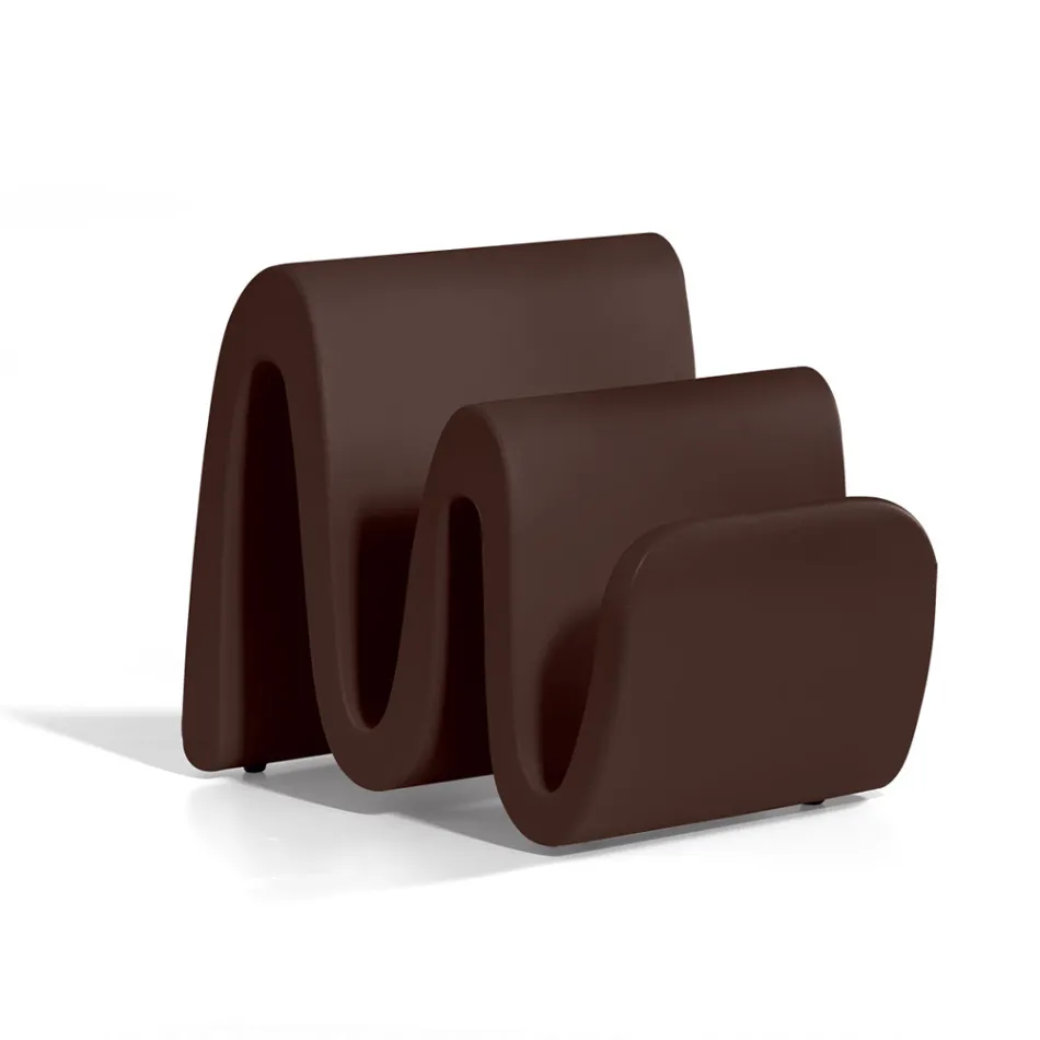 Portariviste in Polietilene Colorato Moderno Realizzato in Italia - Munoz Viadurini