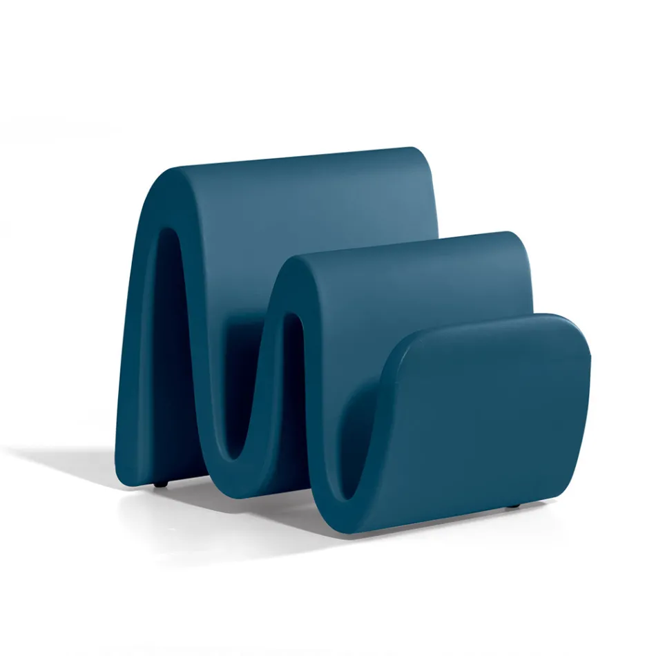 Portariviste in Polietilene Colorato Moderno Realizzato in Italia - Munoz Viadurini