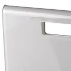 Portariviste Salotto in Cristallo Acrilico Colorato Made in Italy - Osafo Viadurini