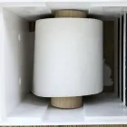 Portarotolo da Bagno in Corian Bianco o con Inserti Neri Design Italiano - Elono Viadurini