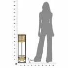 Portavasi Doppio Rotondo in Ferro di Design Moderno - Addie Viadurini