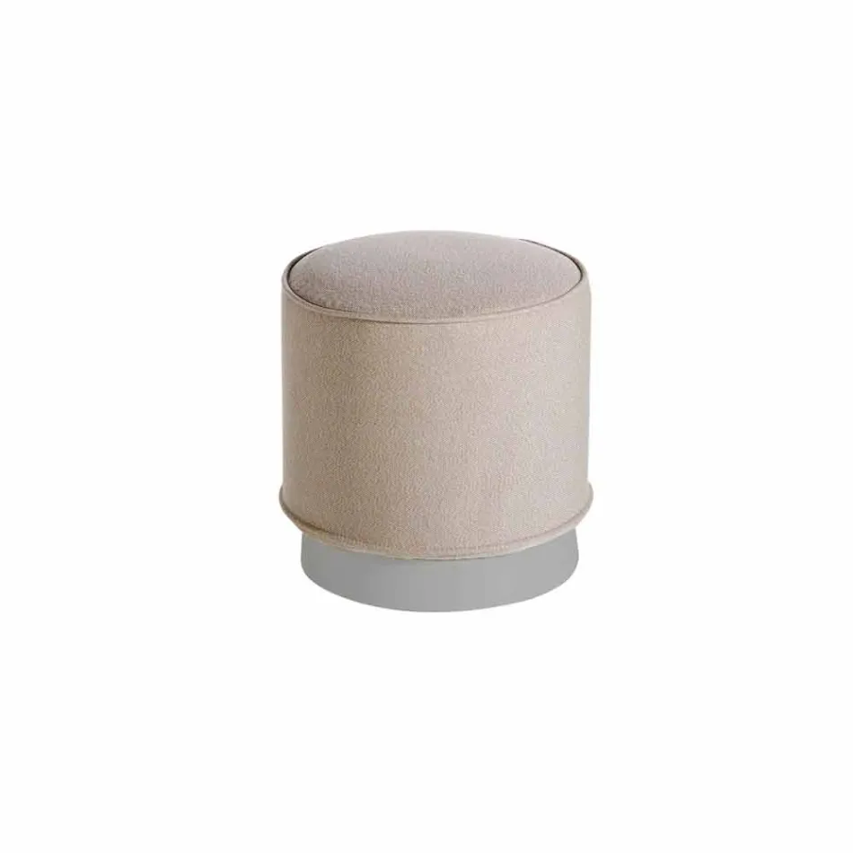 Pouf da Esterno, in Polietilene e Tessuto o Pelle - Mara Slide Viadurini