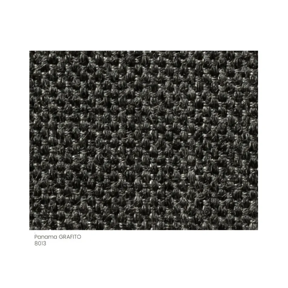 Pouf da Giardino Imbottito e Rivestito in Tessuto Made in Italy - Burro Viadurini