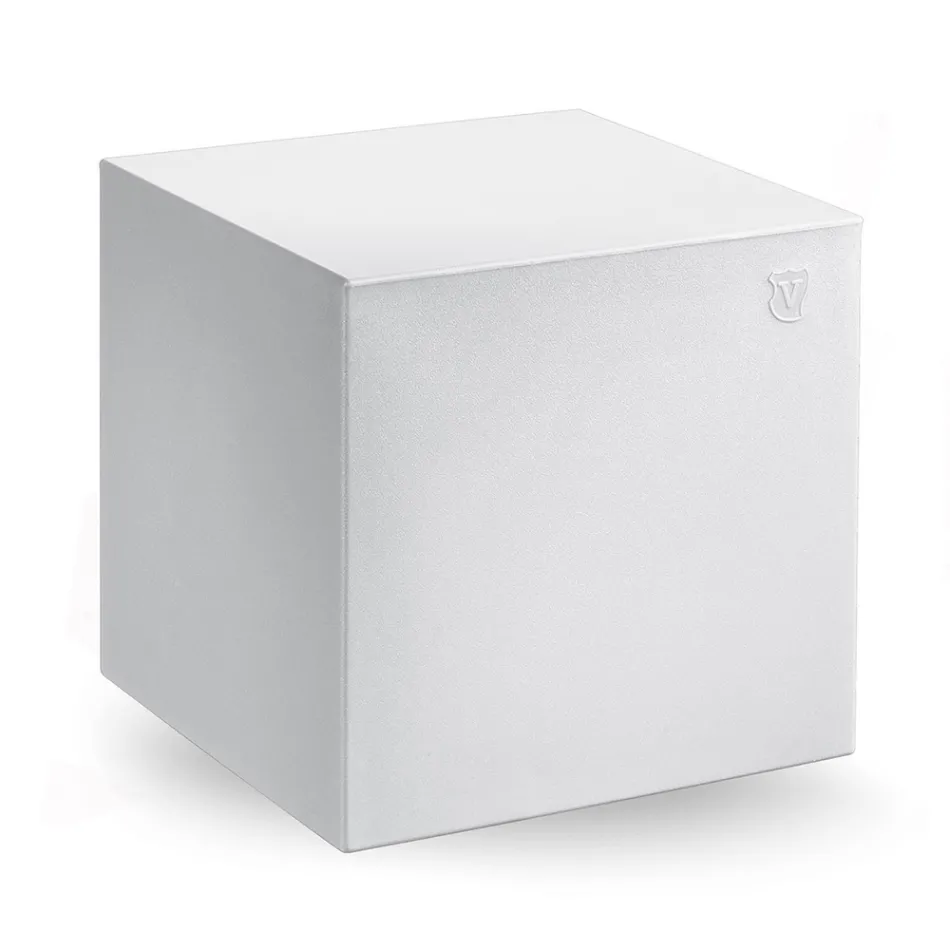 Pouf da Giardino in Polietilene 8 Finiture Realizzato in Italia - Viky Viadurini