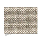 Pouf da Giardino in Tessuto con Piedi in Metallo Made in Italy - Burro Viadurini