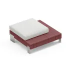 Pouf da Soggiorno in Polietilene di Diversi Colori - Orbis Viadurini