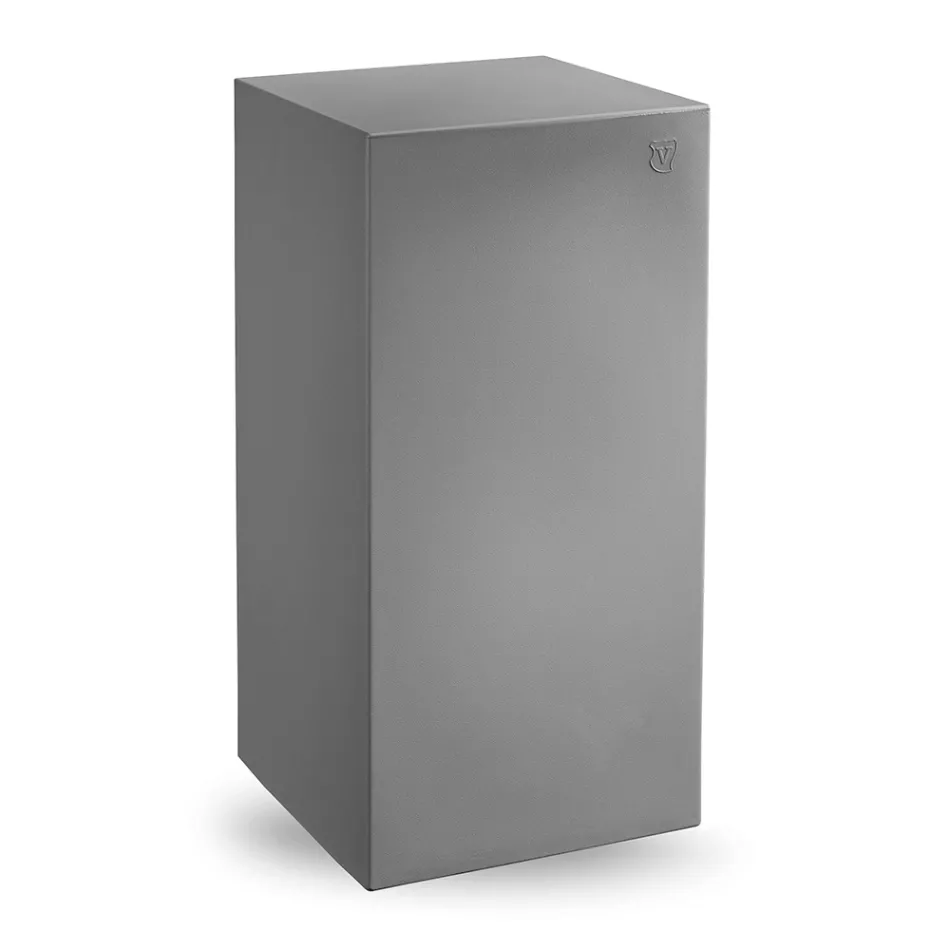 Pouf Decorativo in Polietilene 8 Finiture Realizzato in Italia - Viky Viadurini