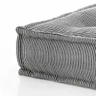 Pouf di Design Etnico Quadrato in Tessuto Patchwork o Velluto – Fibra Viadurini