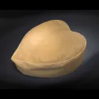 Pouf di design in ecopelle nautica per interni ed esterni Potus Viadurini