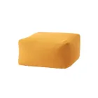 Pouf Morbido Ottomano Rettangolare da Interno ed Esterno in Tessuto - Naemi Viadurini