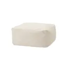 Pouf Morbido Ottomano Rettangolare da Interno ed Esterno in Tessuto - Naemi Viadurini