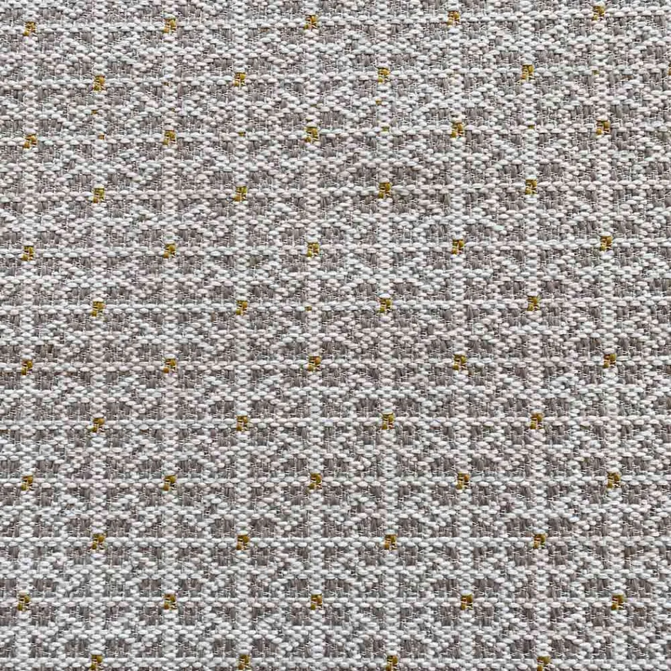 Pouf Morbido Ottomano Rettangolare da Interno ed Esterno in Tessuto - Naemi Viadurini