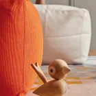 Pouf Morbido Quadrato da Interno ed Esterno in Tessuto Vari Colori - Naemi Viadurini