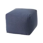 Pouf Morbido Quadrato da Interno ed Esterno in Tessuto Vari Colori - Naemi Viadurini