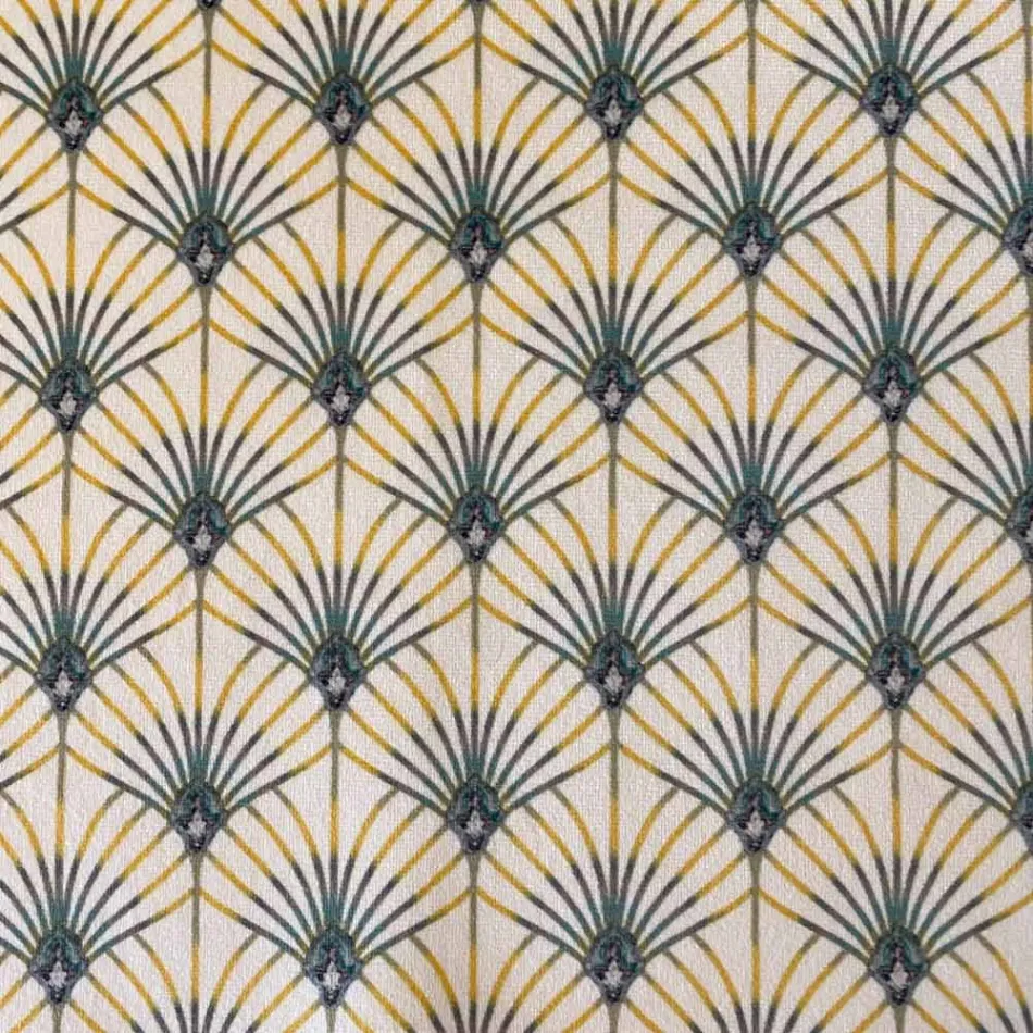 Pouf Morbido Rotondo da Salotto in Velluto Colorato 3 Dimensioni - Evelyne Viadurini