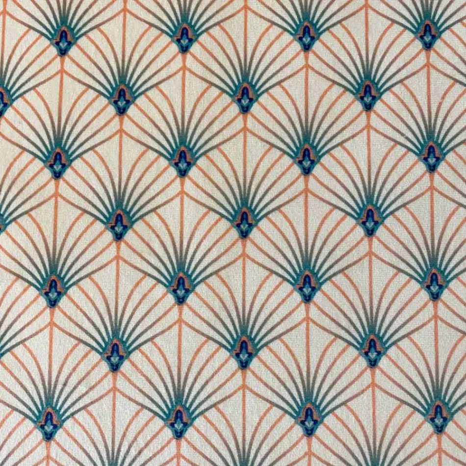 Pouf Morbido Rotondo da Salotto in Velluto Colorato 3 Dimensioni - Evelyne Viadurini