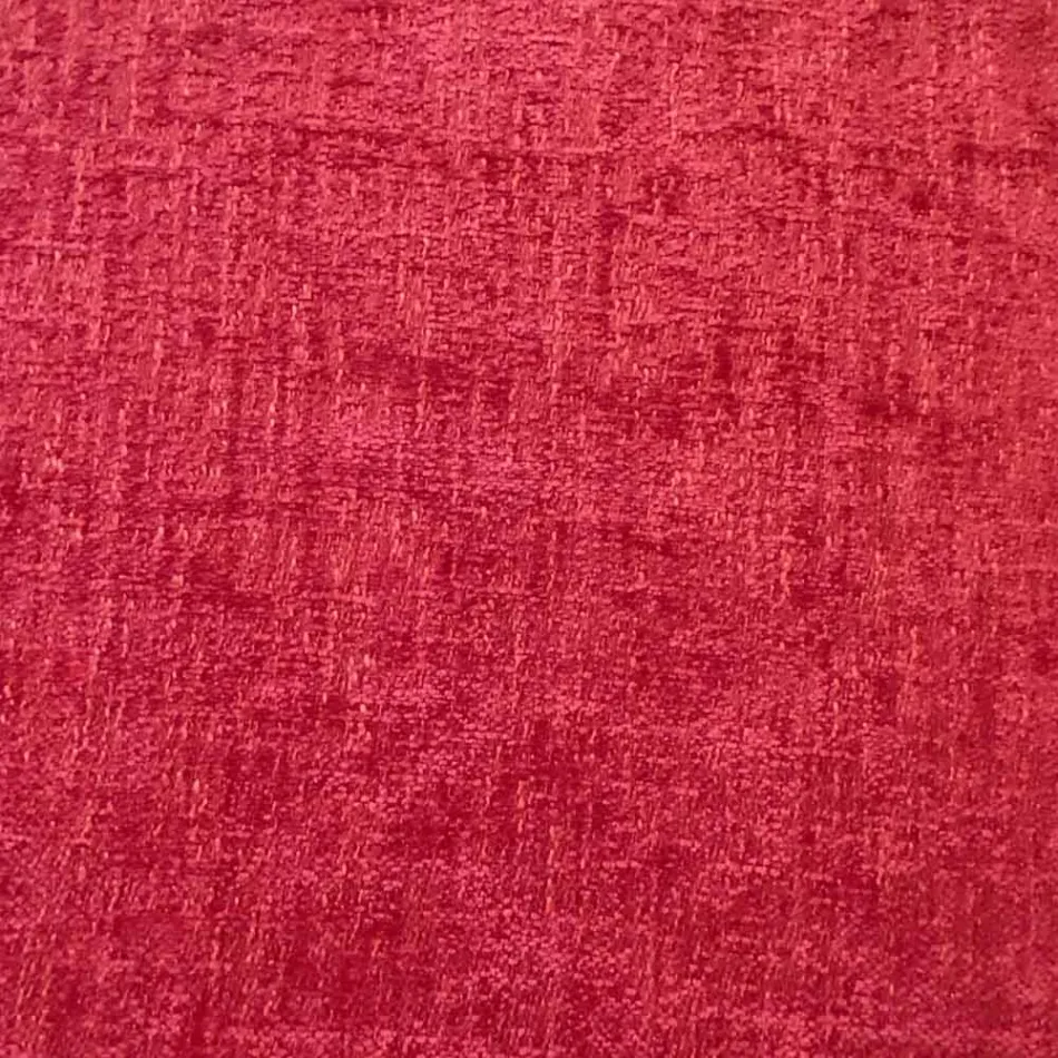 Pouf Ottomano Rotondo da Salotto in Ciniglia Colorata 3 Dimensioni - Evelyne Viadurini