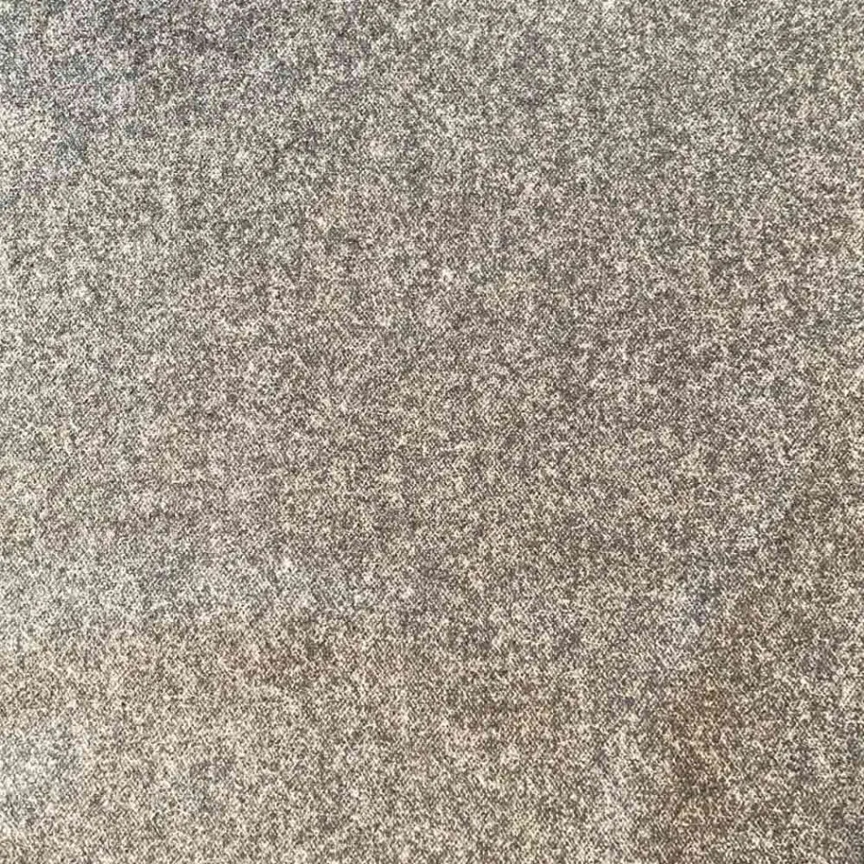 Pouf Ottomano Rotondo da Salotto in Ciniglia Colorata 3 Dimensioni - Evelyne Viadurini