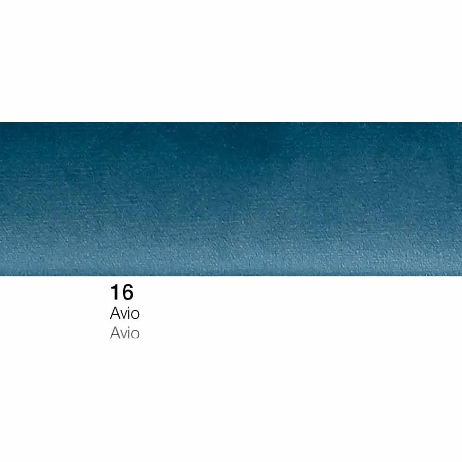 Pouf Poggiapiedi Quadrato Imbottito e Rivestito in Tessuto Made in Italy - Marli Viadurini