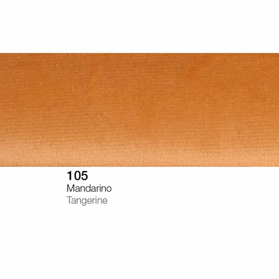 Pouf Poggiapiedi Rotondo Rivestito in Tessuto Realizzato in Italia - Gigno Viadurini