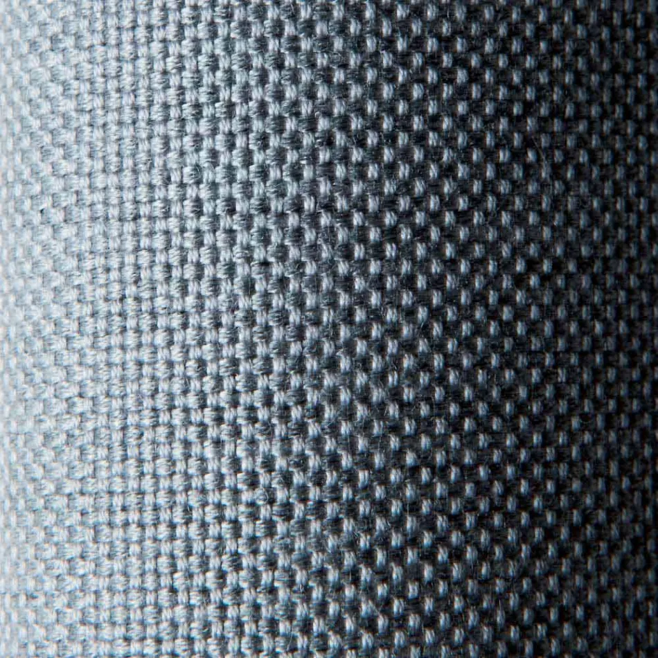 Pouf Quadrato da Esterno di Design in Metallo e Tessuto Made in Italy - Selia Viadurini