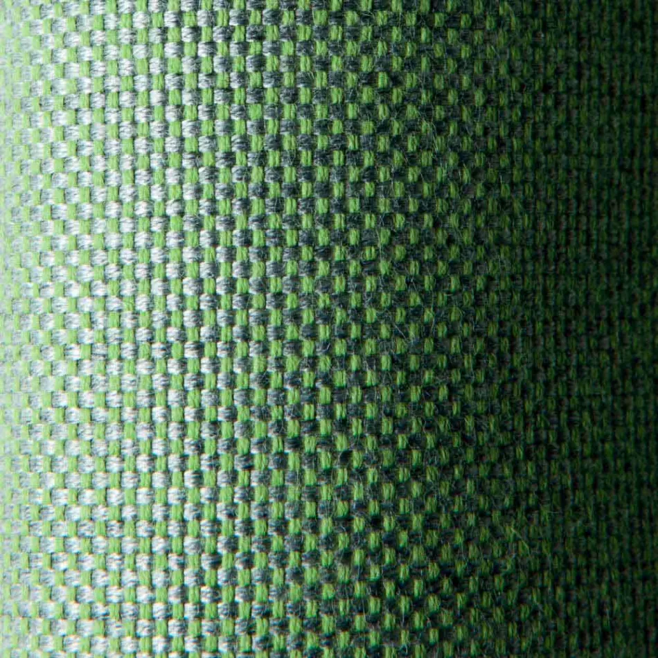 Pouf Quadrato da Esterno di Design in Metallo e Tessuto Made in Italy - Selia Viadurini