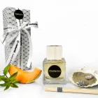 Profumatore Ambiente Acqua Marina 200 ml con Bastoncini - Essenzadiportofino Viadurini