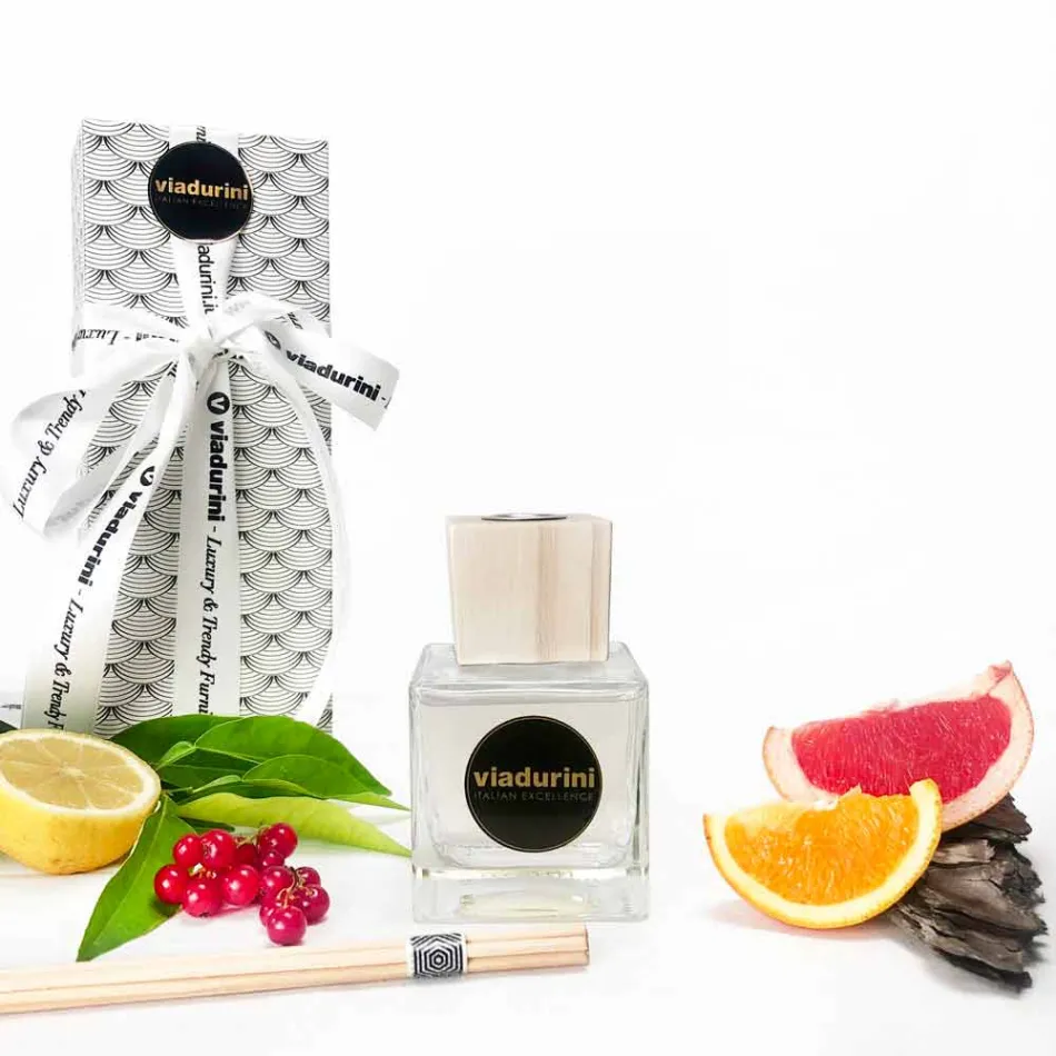 Profumatore Ambiente Cotone e Canapa 200 ml con Bastoncini - Acquadipositano Viadurini