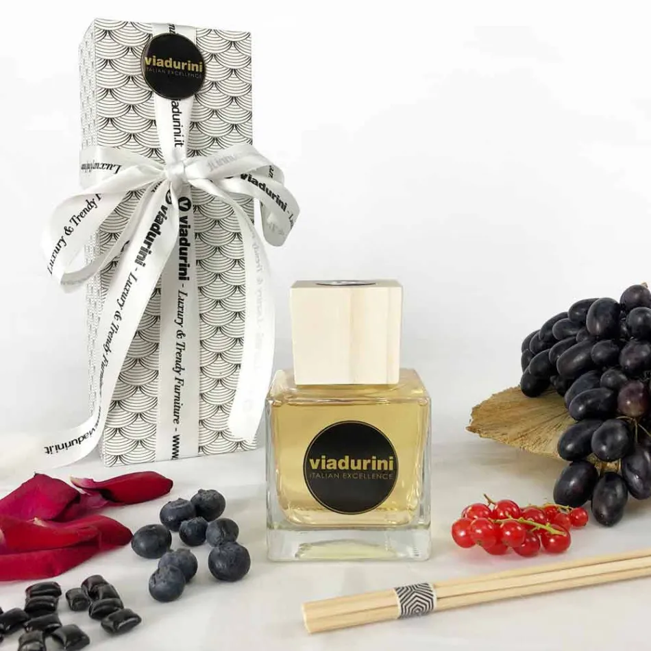 Profumatore Ambiente Vino Rosso 200 ml con Bastoncini - Rossodelchianti Viadurini