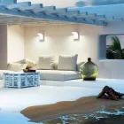 Proiettore Applique da Esterno LED 18W in Alluminio Bianco o Nero - Nerea Viadurini