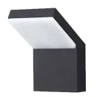 Proiettore Applique da Esterno LED 18W in Alluminio Bianco o Nero - Nerea Viadurini
