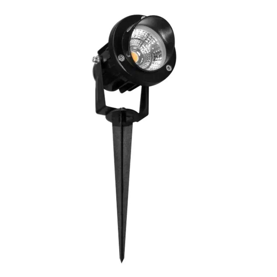 Proiettore Faretto Led da Incasso in Alluminio Nero Opaco 4 Pezzi - Obrina Viadurini