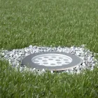 Proiettore Faretto Rotondo con Led da Esterno in Acciaio Inox - Dakota Viadurini