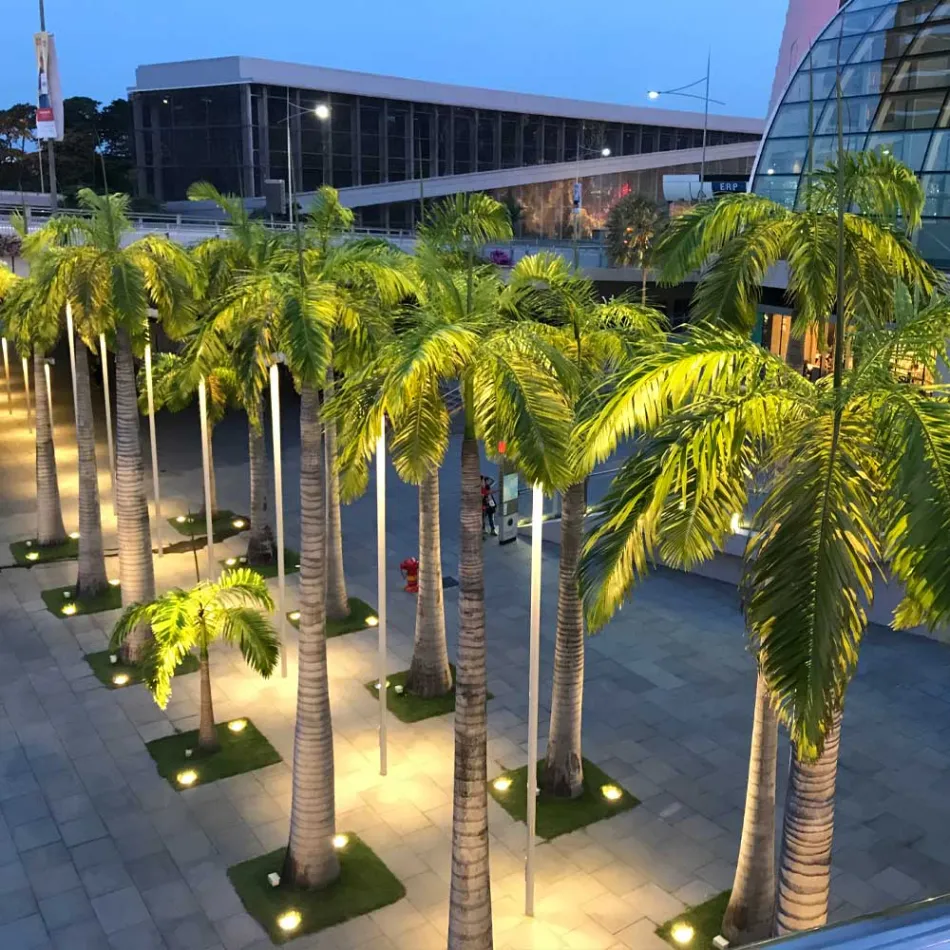 Proiettore Faretto Rotondo con Led da Esterno in Acciaio Inox - Dakota Viadurini