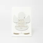 Quadretto Inciso a Laser di un Angioletto Beato Made in Italy - Alain Viadurini