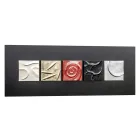 Quadro astratto di design decorato a mano Moma  Viadurini