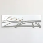 Quadro con Forme Astratte Realizzato con il Laser Made in Italy - Grace Viadurini