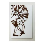 Quadro con Inchino di Ballerina  Made in Italy - Maisie Viadurini