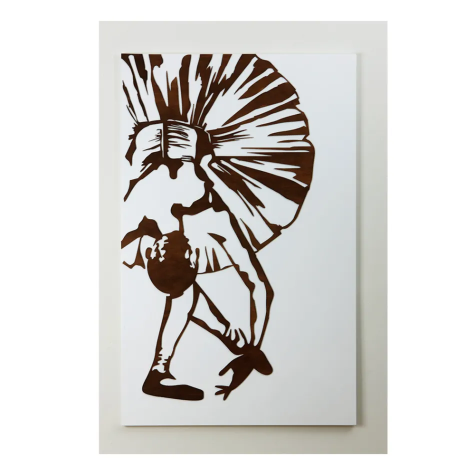 Quadro con Inchino di Ballerina  Made in Italy - Maisie Viadurini