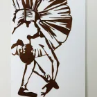 Quadro con Inchino di Ballerina  Made in Italy - Maisie Viadurini