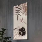 Quadro con Motivo Tropicale Realizzato con il Laser Made in Italy - Saeko Viadurini
